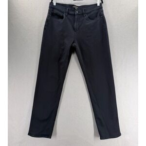 Banana Republic Pants Mens 34x29 Black Chino Slim Fit Travel Mid Rise Stretch